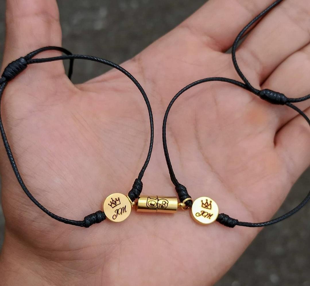 pulsera doble dije