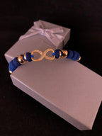 Pulsera infinito azul
