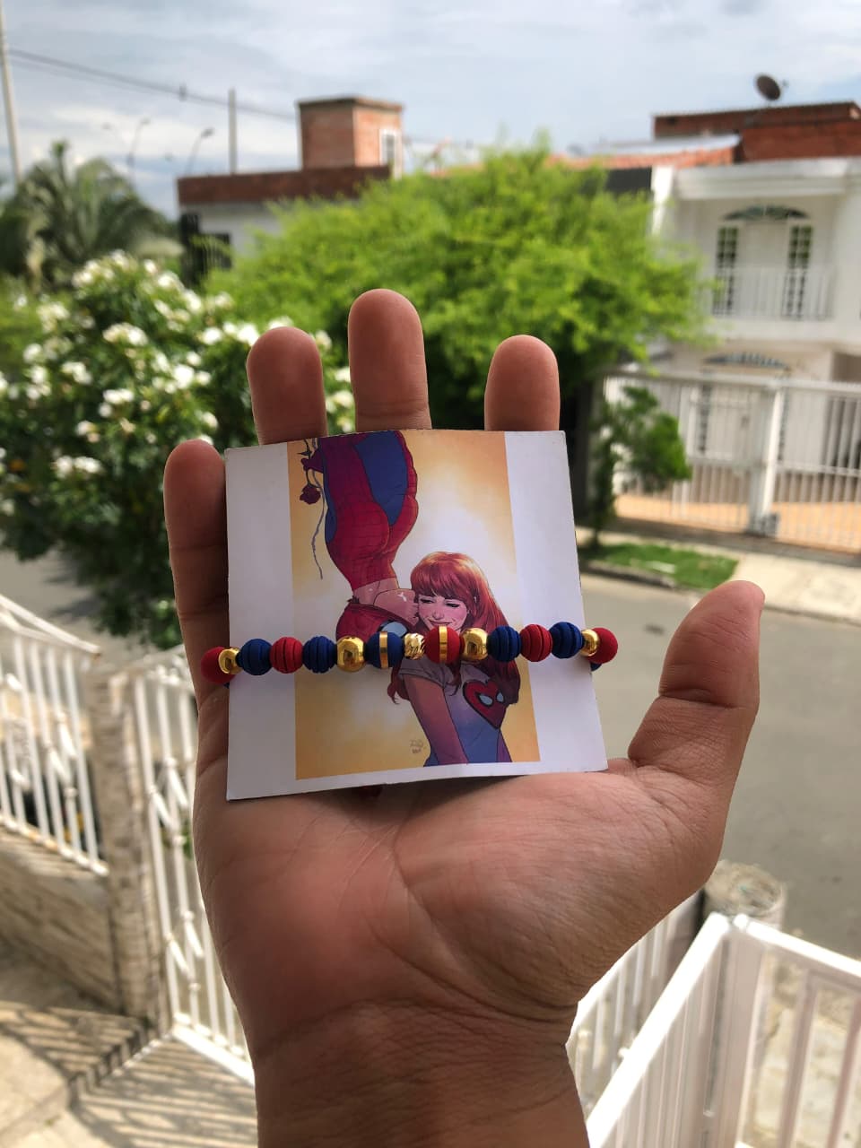 pulsera spiderman