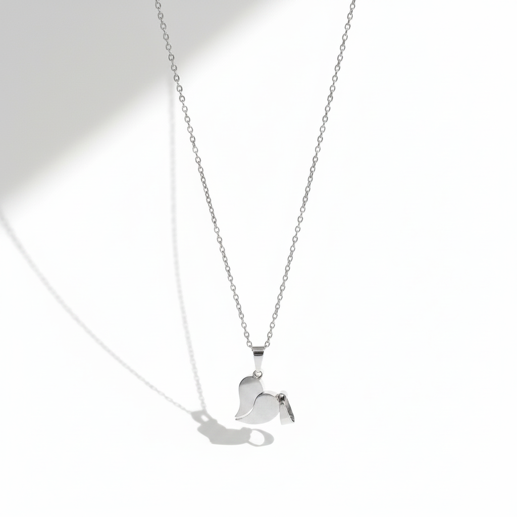 Collar personalizable Corazón Dividido