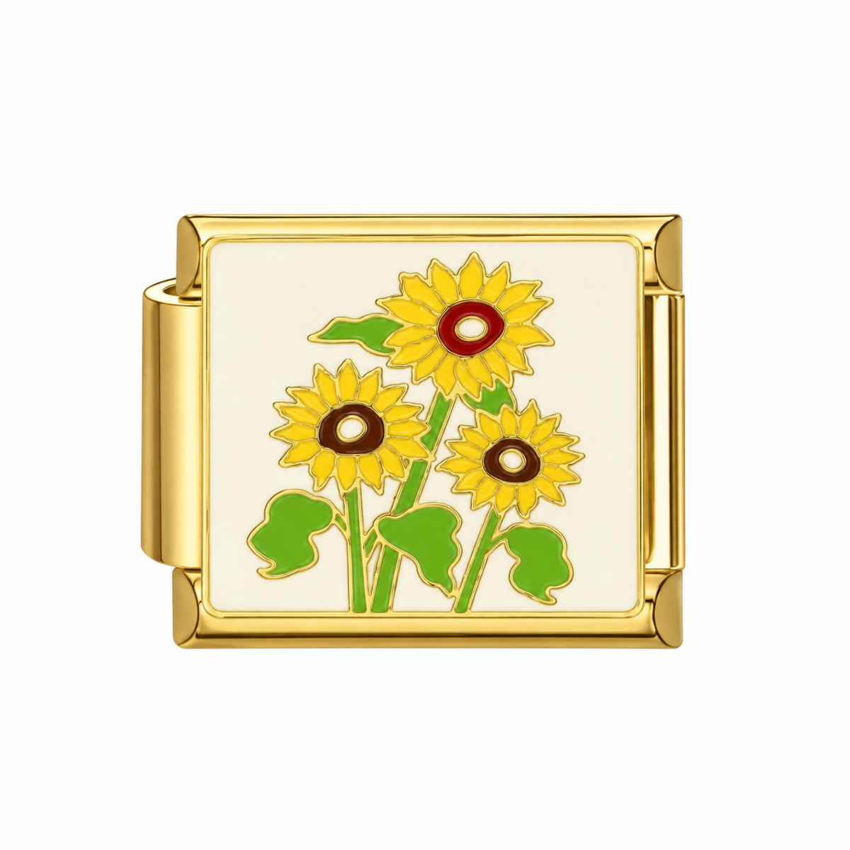 Charm girasoles