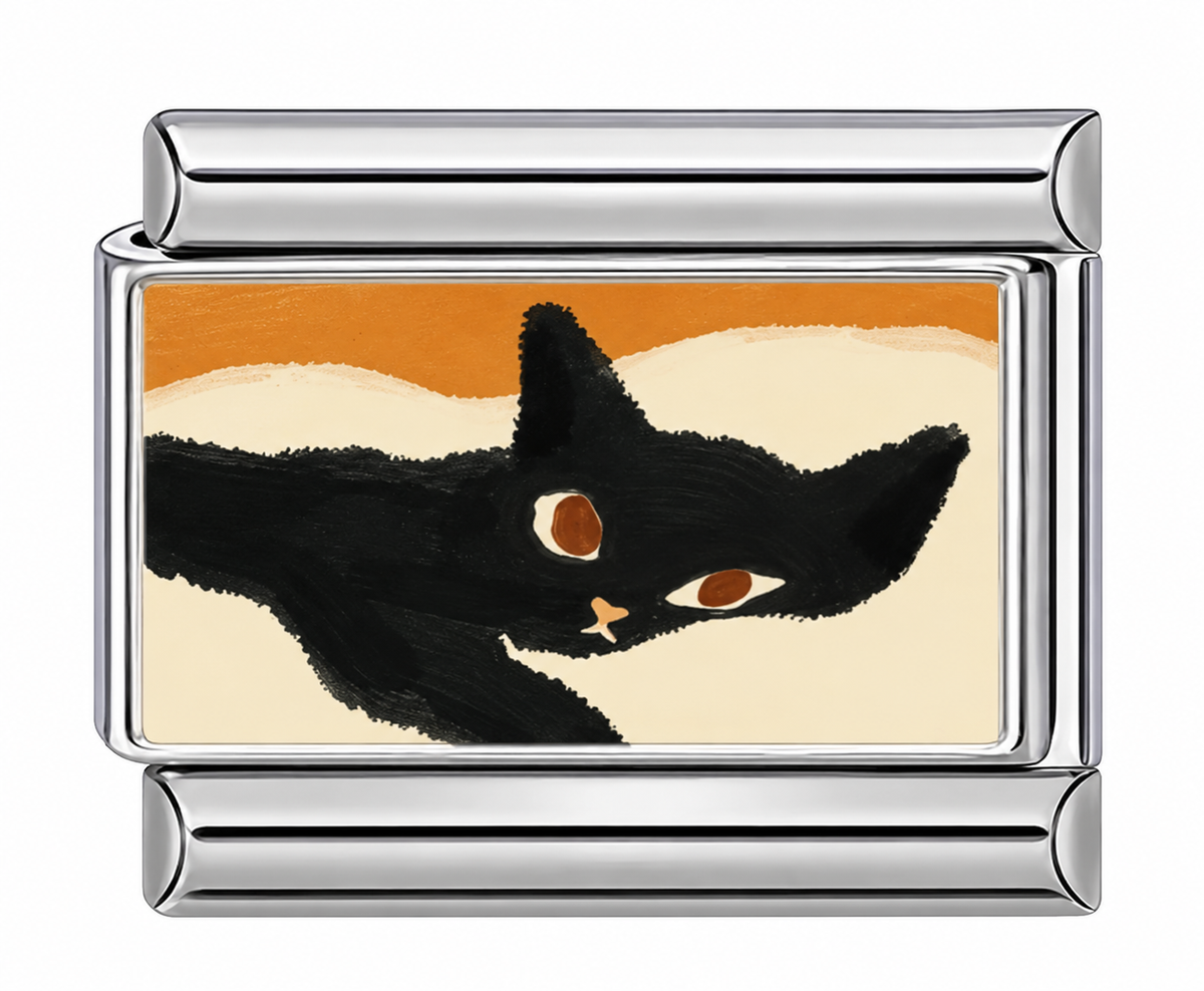 Charm gato negro