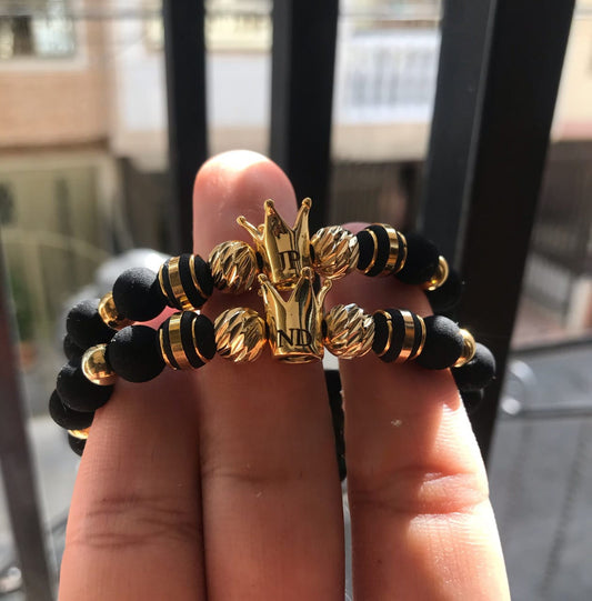Pulseras corona personalizada