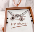 Collar doble dije