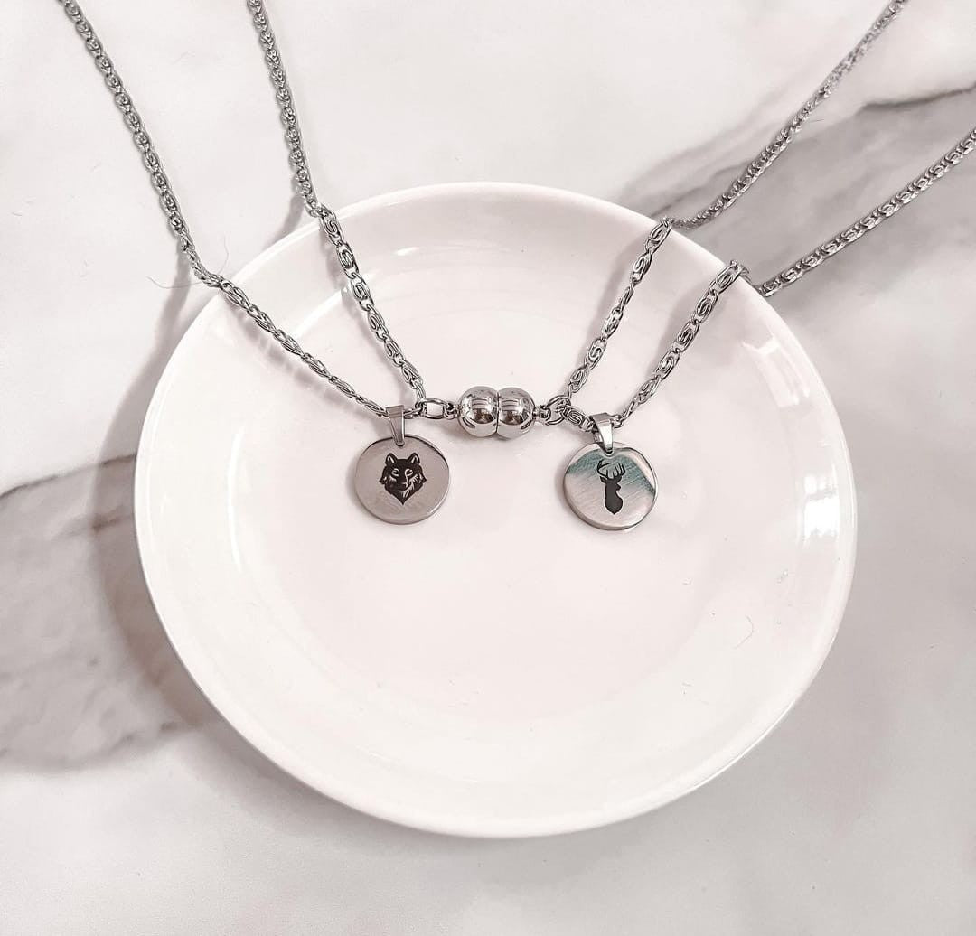 Collar doble dije
