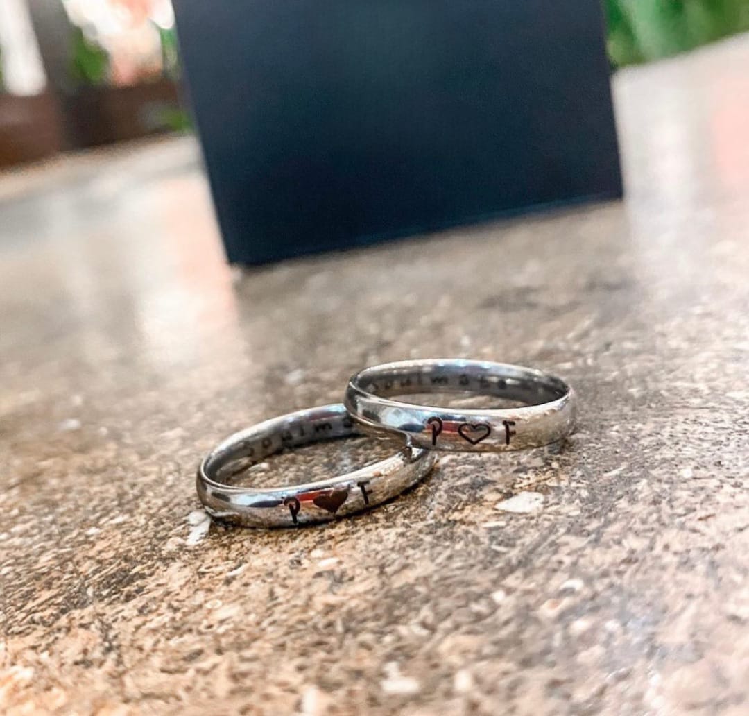 Anillos personalizados