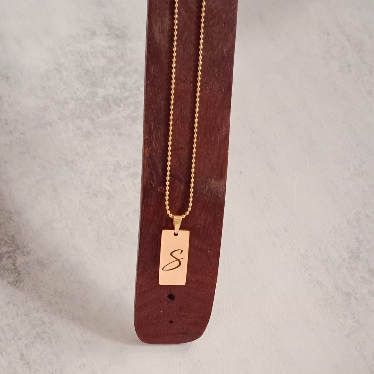 Collar mini placa militar