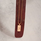 Collar mini placa militar
