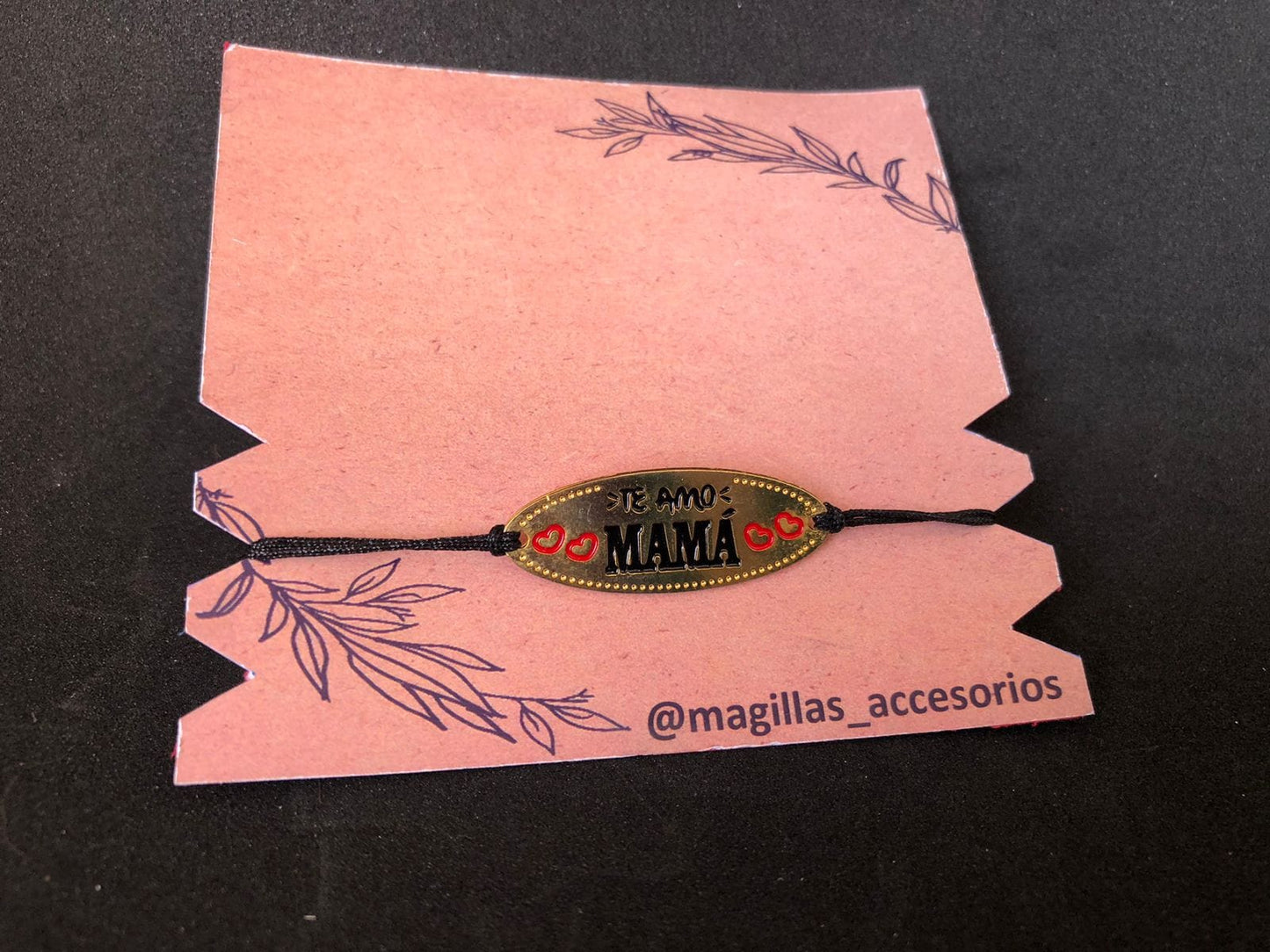 Pulsera Te amo mamá