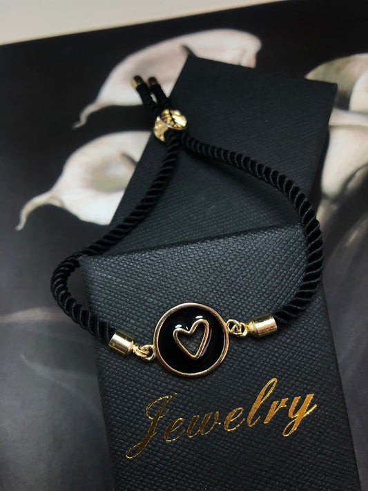 Brazalete Corazón negro