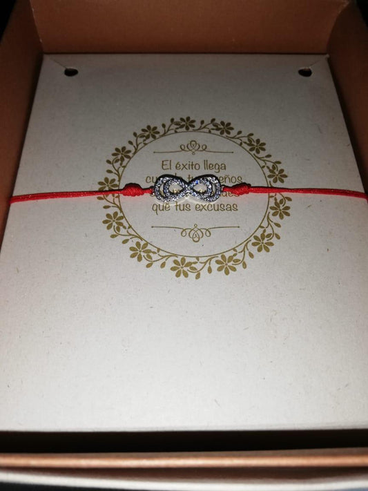 Pulsera doble infinito